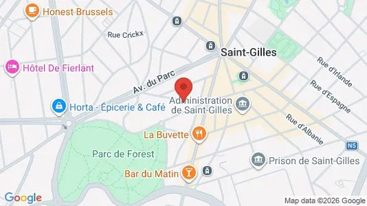 Apartments for rent in Brussels Sint-Gillis - Photo from Google Street View