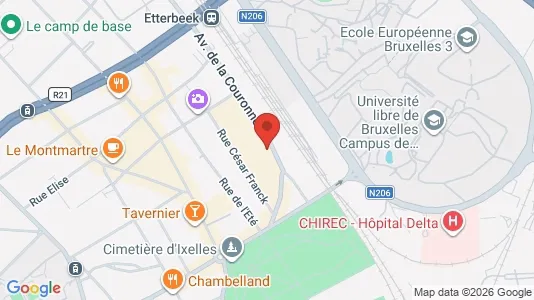 Apartments for rent in Brussels Elsene - Photo from Google Street View
