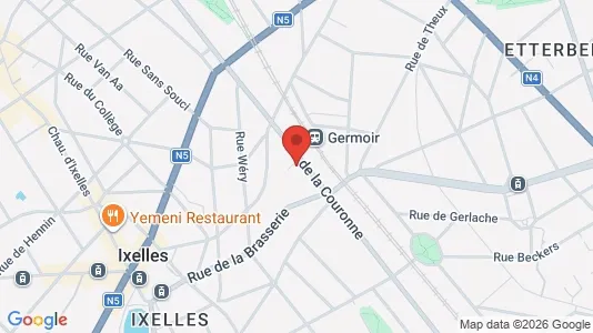 Apartments for rent in Brussels Elsene - Photo from Google Street View