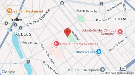 Apartments for rent in Brussels Elsene - Photo from Google Street View