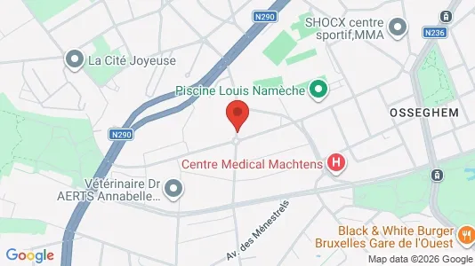 Apartments for rent in Brussels Sint-Jans-Molenbeek - Photo from Google Street View