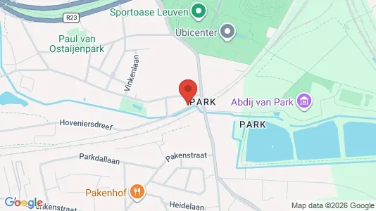 Apartments for rent i Leuven - kort over placeringen