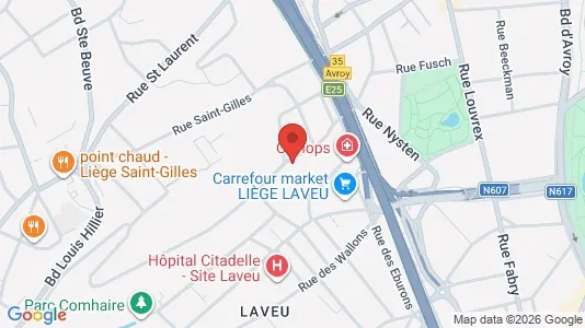Apartments for rent in Luik - Photo from Google Street View
