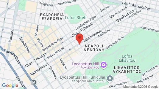 Apartments for rent in Athens Exarchia - Photo from Google Street View