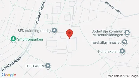 Apartments for rent i Södertälje - kort over placeringen