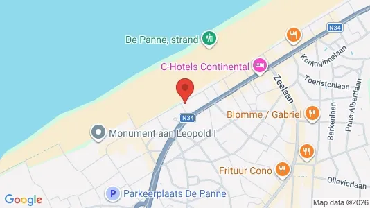 Apartments for rent in De Panne - Photo from Google Street View