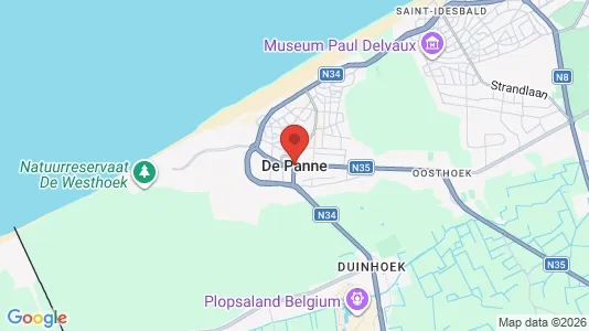 Apartments for rent in De Panne - Photo from Google Street View