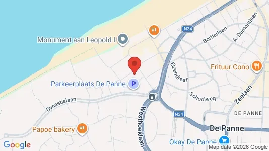 Apartments for rent in De Panne - Photo from Google Street View