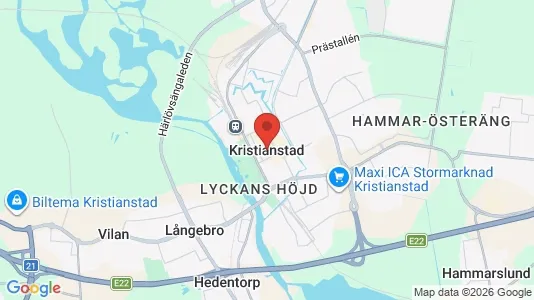 Apartments for rent i Örebro - kort over placeringen