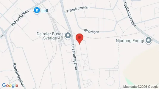 Apartments for rent i Vetlanda - kort over placeringen