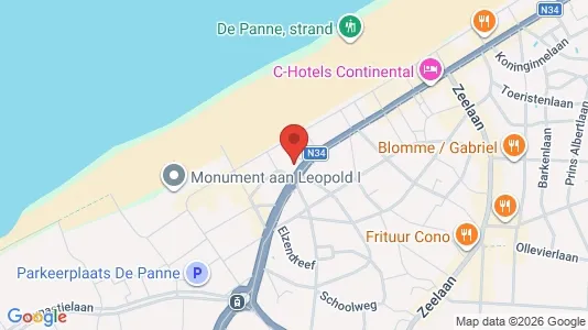 Apartments for rent in De Panne - Photo from Google Street View