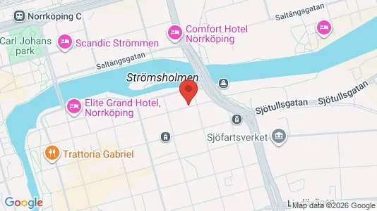Apartments for rent i Norrköping - kort over placeringen