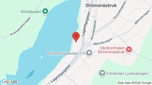 Apartments for rent i Markaryd - kort over placeringen