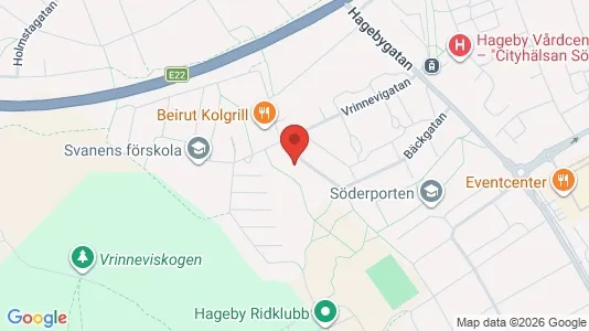 Apartments for rent i Norrköping - kort over placeringen