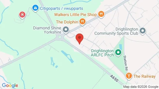 Apartments for rent i Bradford - West Yorkshire - kort over placeringen