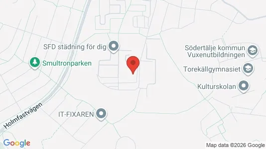 Apartments for rent i Södertälje - kort over placeringen