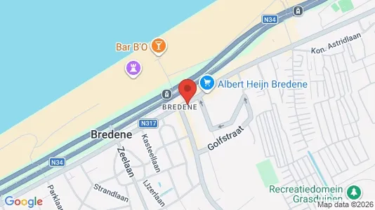 Apartments for rent in Bredene - Photo from Google Street View