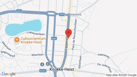 Apartments for rent in Knokke-Heist - Photo from Google Street View