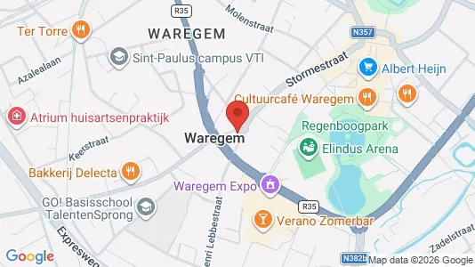 Apartments for rent in Waregem - Photo from Google Street View