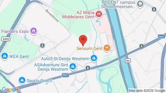 Apartments for rent in Gent Sint-Denijs-Westrem - Photo from Google Street View