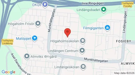 Apartments for rent i Fosie - kort over placeringen