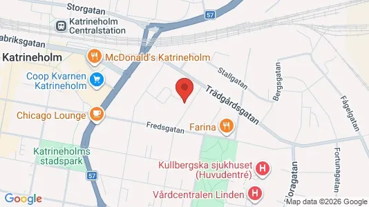 Apartments for rent i Katrineholm - kort over placeringen