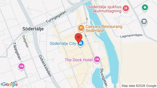 Apartments for rent i Södertälje - kort over placeringen