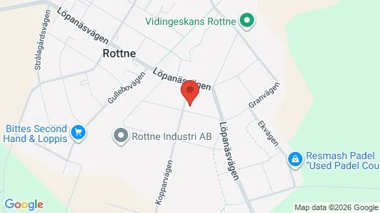Apartments for rent i Växjö - kort over placeringen
