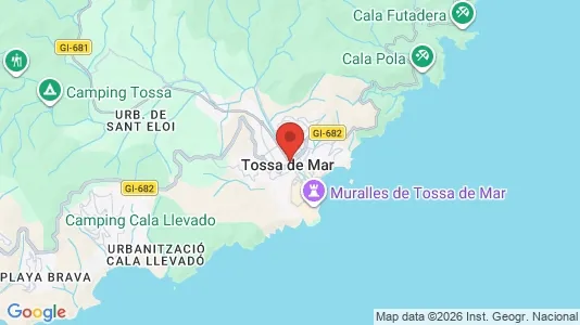 Houses for rent i Tossa de Mar - kort over placeringen
