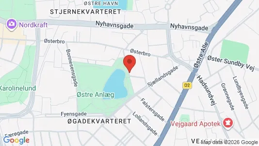 Apartments for rent i Aalborg Center - kort over placeringen