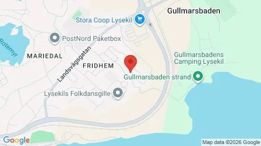 Apartments for rent i Lysekil - kort over placeringen