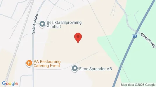 Apartments for rent i Älmhult - kort over placeringen