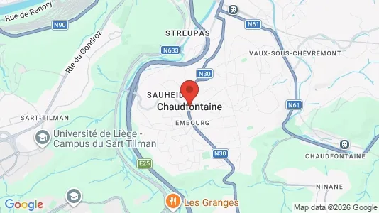 Apartments for rent in Chaudfontaine - Photo from Google Street View
