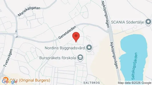 Apartments for rent i Södertälje - kort over placeringen