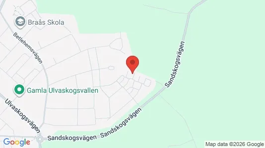 Apartments for rent i Växjö - kort over placeringen