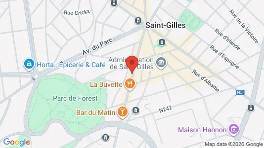 Apartments for rent in Brussels Sint-Gillis - Photo from Google Street View