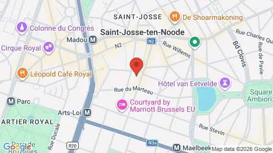 Apartments for rent in Brussels Sint-Joost-ten-Node - Photo from Google Street View