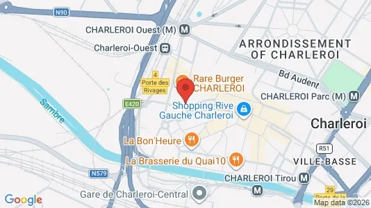 Apartments for rent in Charleroi - Photo from Google Street View