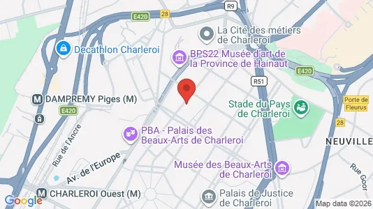 Apartments for rent in Charleroi - Photo from Google Street View