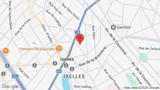 Apartments for rent in Brussels Elsene - Photo from Google Street View