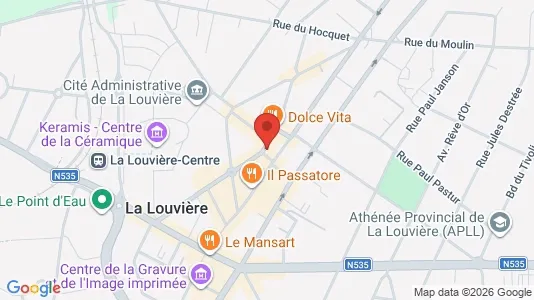Apartments for rent in La Louvière - Photo from Google Street View