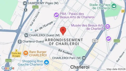 Apartments for rent in Charleroi - Photo from Google Street View