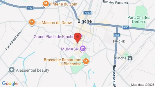 Apartments for rent in Binche - Photo from Google Street View