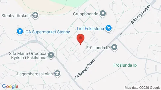 Apartments for rent i Eskilstuna - kort over placeringen