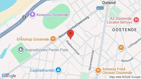 Apartments for rent in Oostende - Photo from Google Street View
