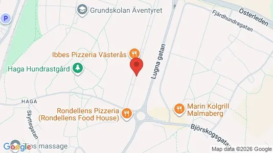 Apartments for rent i Västerås - kort over placeringen