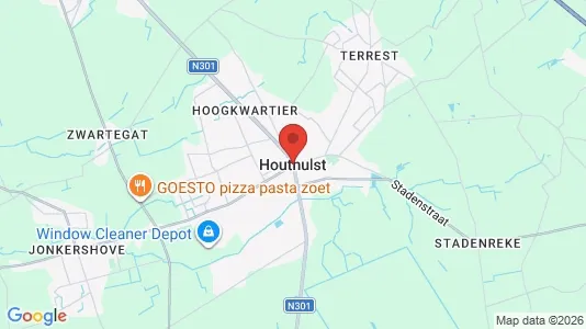 Houses for rent i Houthulst - kort over placeringen