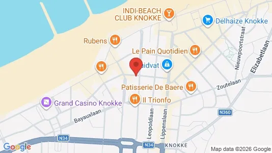 Apartments for rent in Knokke-Heist - Photo from Google Street View