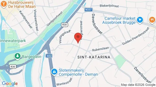 Apartments for rent in Brugge - Photo from Google Street View
