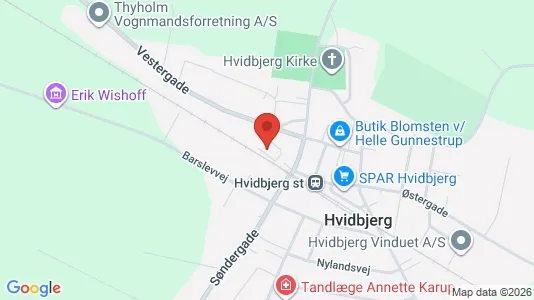 Apartments for rent i Thyholm - kort over placeringen